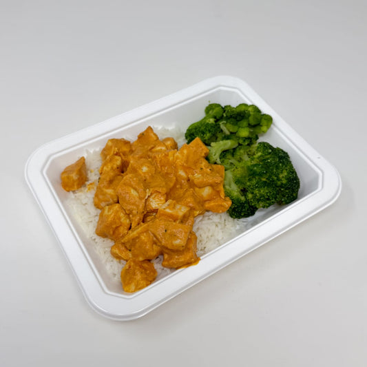 Masala Chicken Rice Bowl with Broccoli